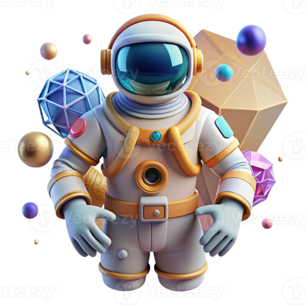 dramatic abstract Space Suit Cutout with Life Support Systems high resolution png