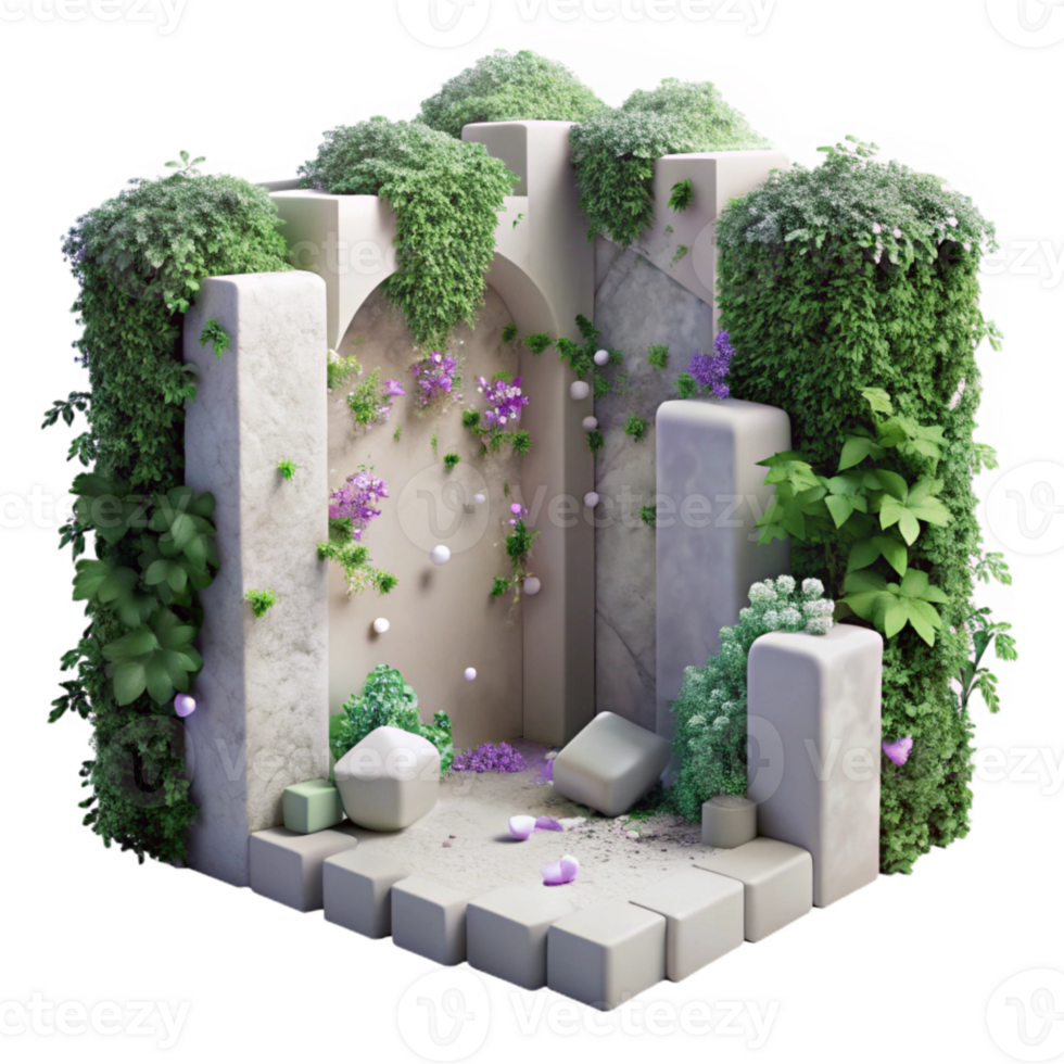 extraordinary vintage Whispering Walls Ivy with Lush Foliage Cutout authentic png