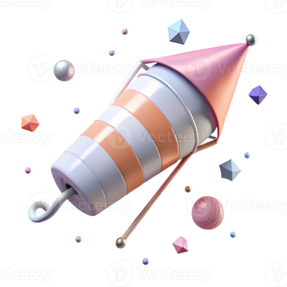wonderful creative Windsock Hanging in Strong Wind Element with Transparent Background high quality png