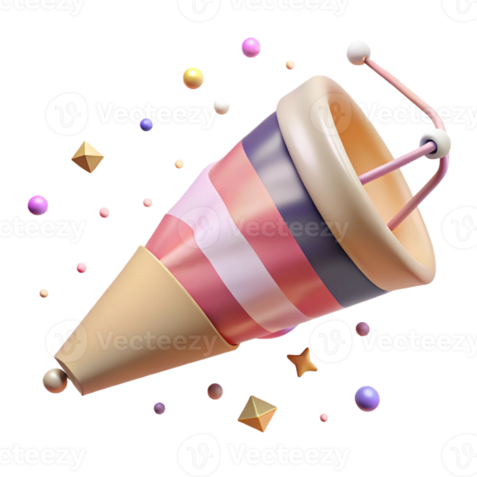 wonderful vintage Windsock Hanging in Strong Wind Element with Transparent Background high resolution png