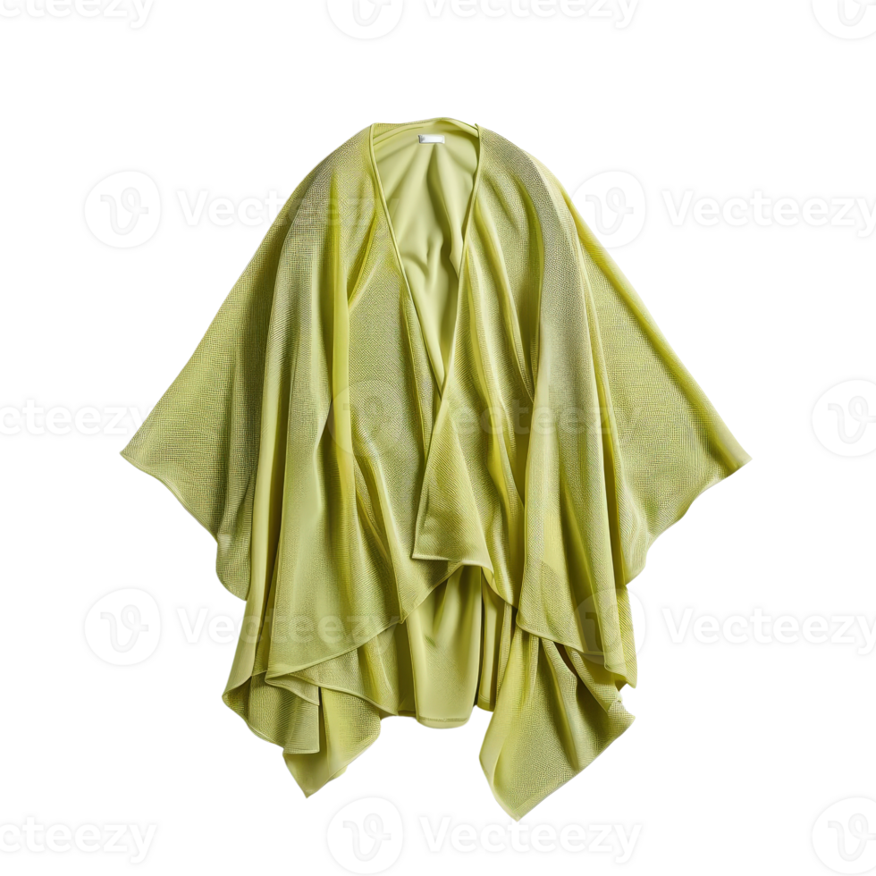 Elegant and Stylish Light Yellow Shawl with Flowing Design for Fashion and Accessories png