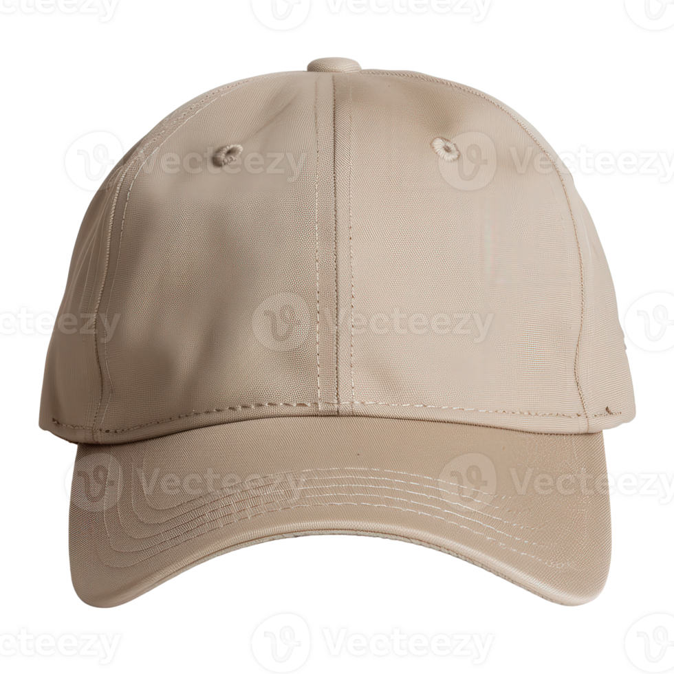 Beige Baseball Cap Isolated on White Background for Fashion and Lifestyle Concepts png