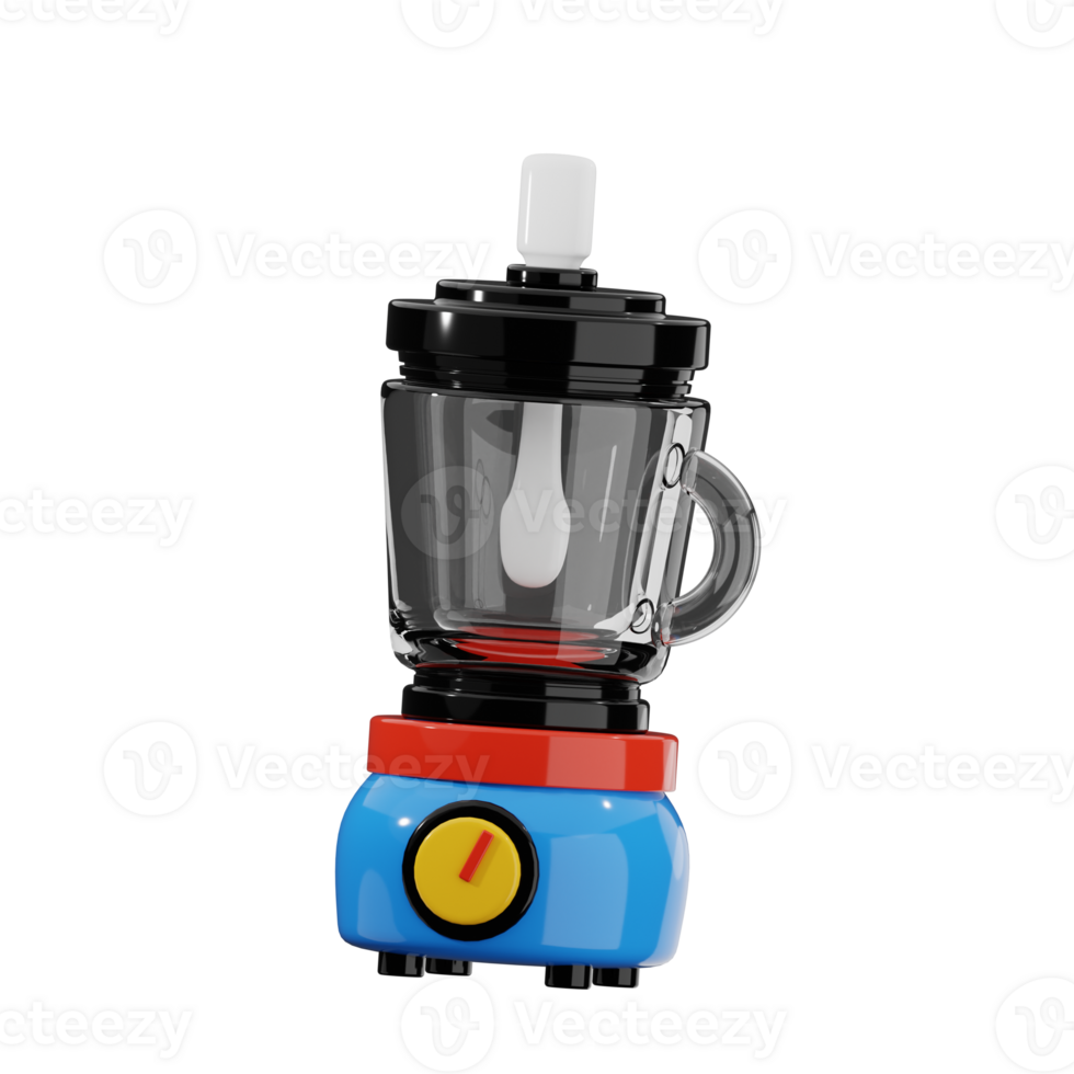 Cartoon Style Blender 3D Model png