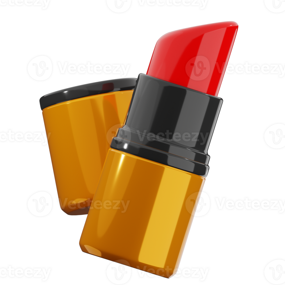 Lipstick in Bold Red Shade png