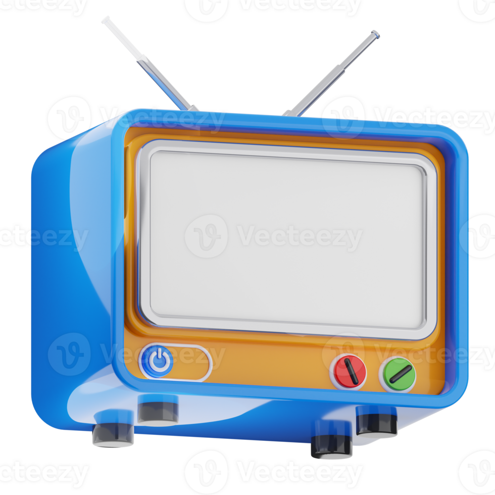 Retro Television Set png