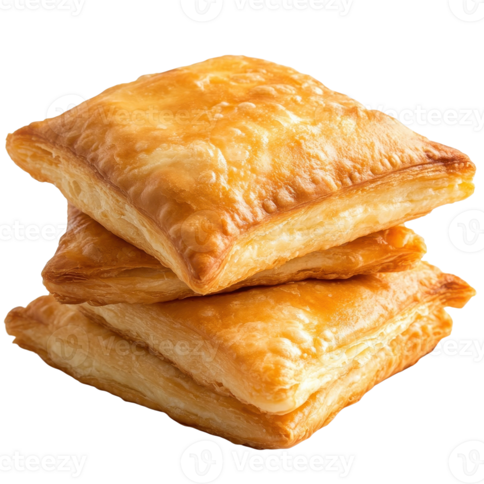 Homemade Cheese Puff Pastry on transparent background png