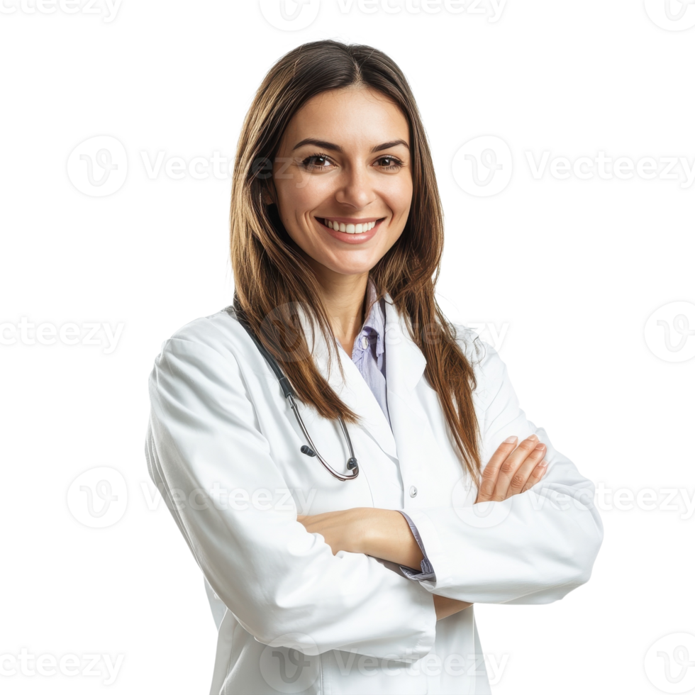 Confident Pharmacist at Work on transparent background. png