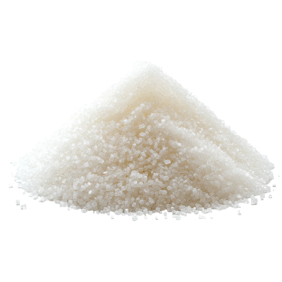 Sweet Sugar Pile on White on transparent background. png