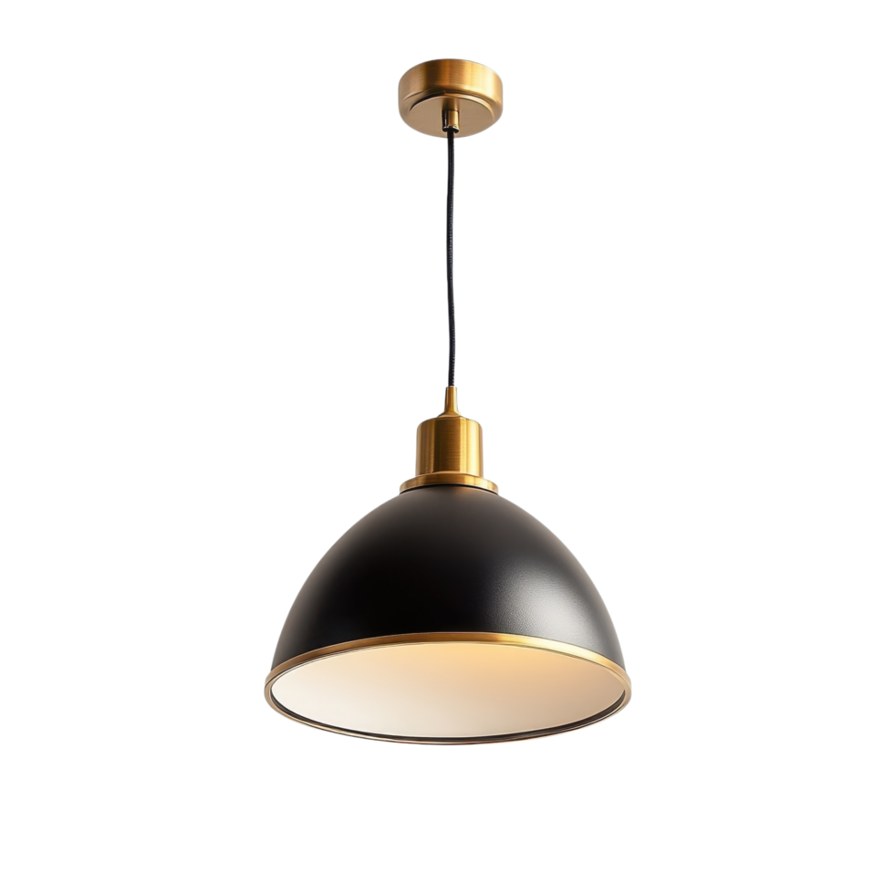 Modern Ceiling Lamp Decor on transparent background. png