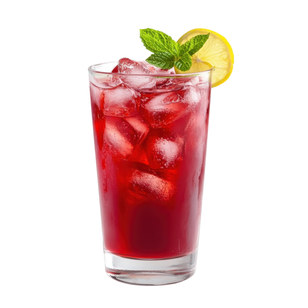 Cape Codder Cocktail White Background on transparent background. png