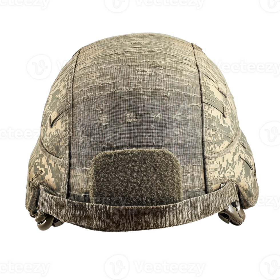 Army Khaki Kevlar Helmet Detail on transparent background. png