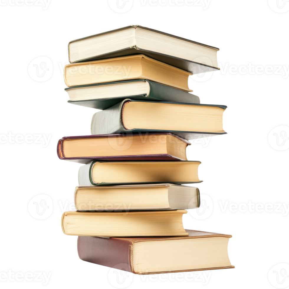 Balanced Books Education Concept on transparent background. png