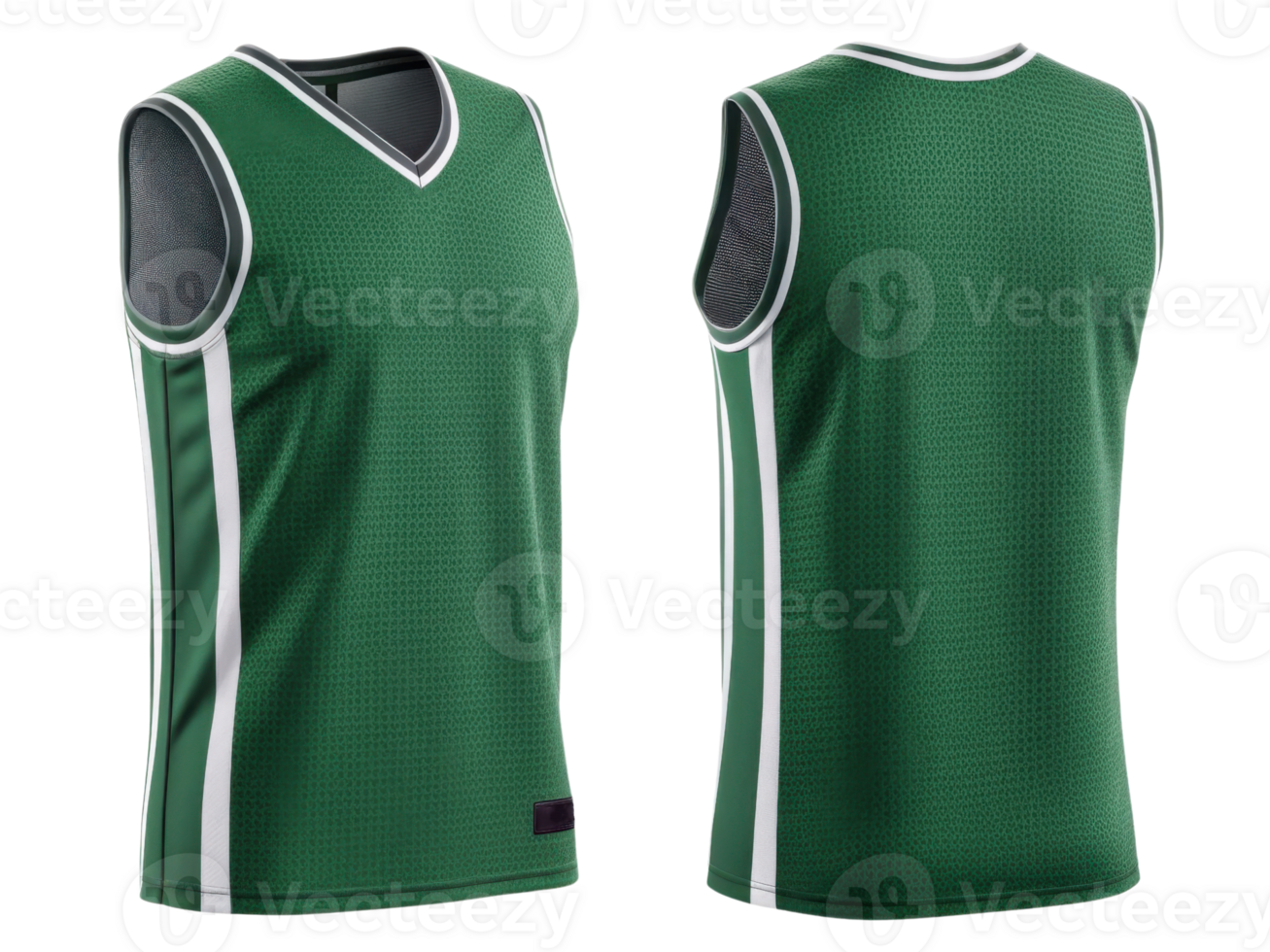 stylish basketball jersey mockup featuring vibrant green color with sleek design elements that enhance its sporty appeal png
