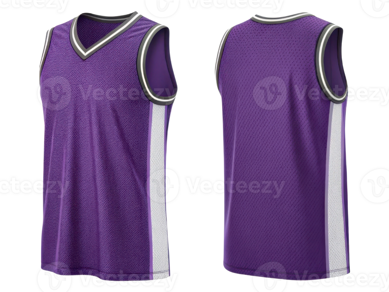 stylish basketball jersey mockup in vibrant purple showcases modern design perfect for sports enthusiasts png