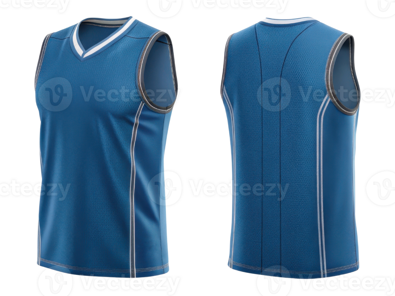 stylish basketball jersey mockup featuring vibrant blue color and modern design perfect for sports enthusiasts png