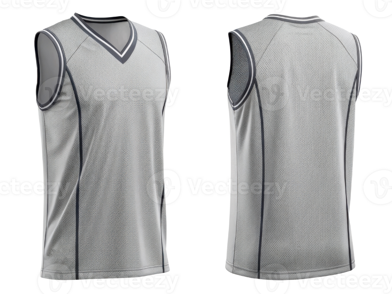 Lightweight basketball jersey mockup featuring sleek design with breathable mesh fabric perfect for sports activities png