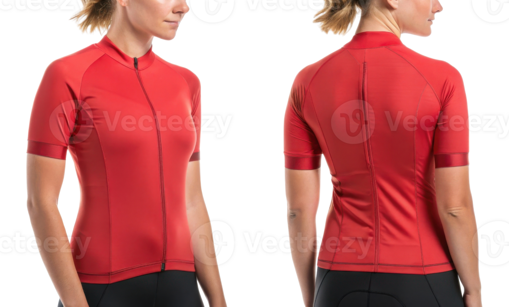 vibrant cycling jersey mockup showcases sleek design perfect for active individuals. This stylish piece combines comfort and performance png