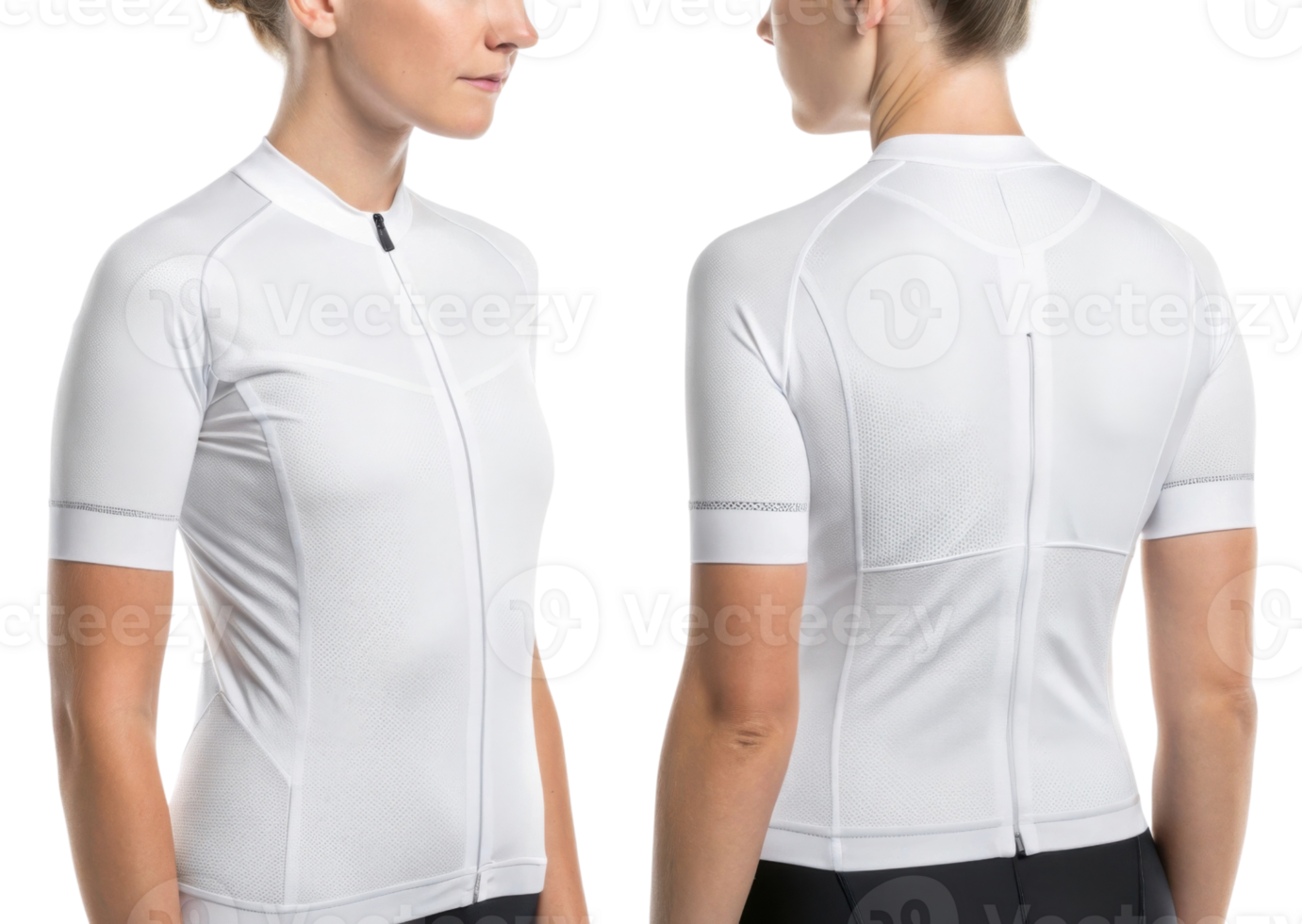 stylish cycling jersey mockup showcasing sleek design and breathable fabric perfect for performance and comfort on road png