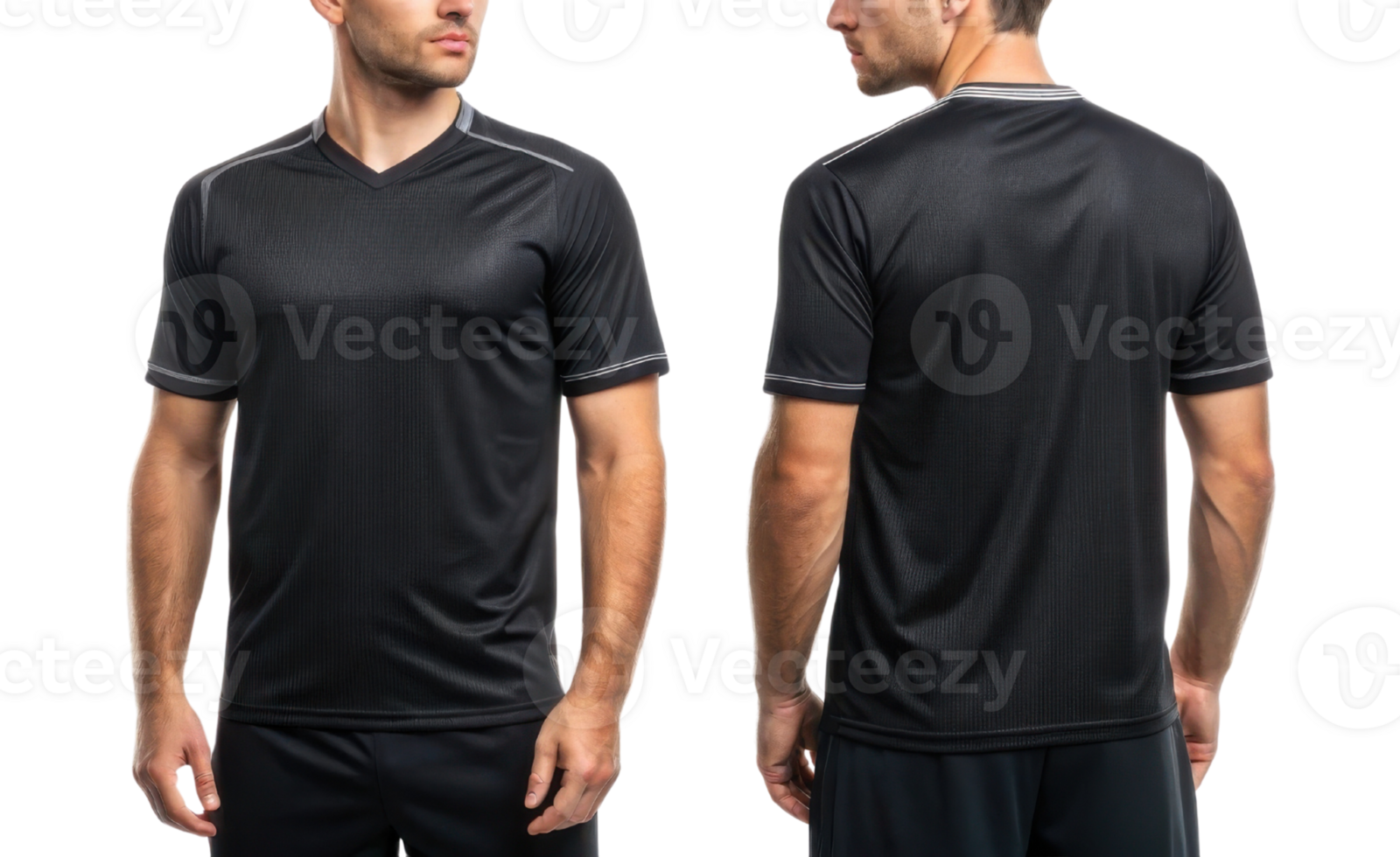 sleek soccer jersey mockup showcasing modern design perfect for athletes. This versatile piece combines style and functionality seamlessly png