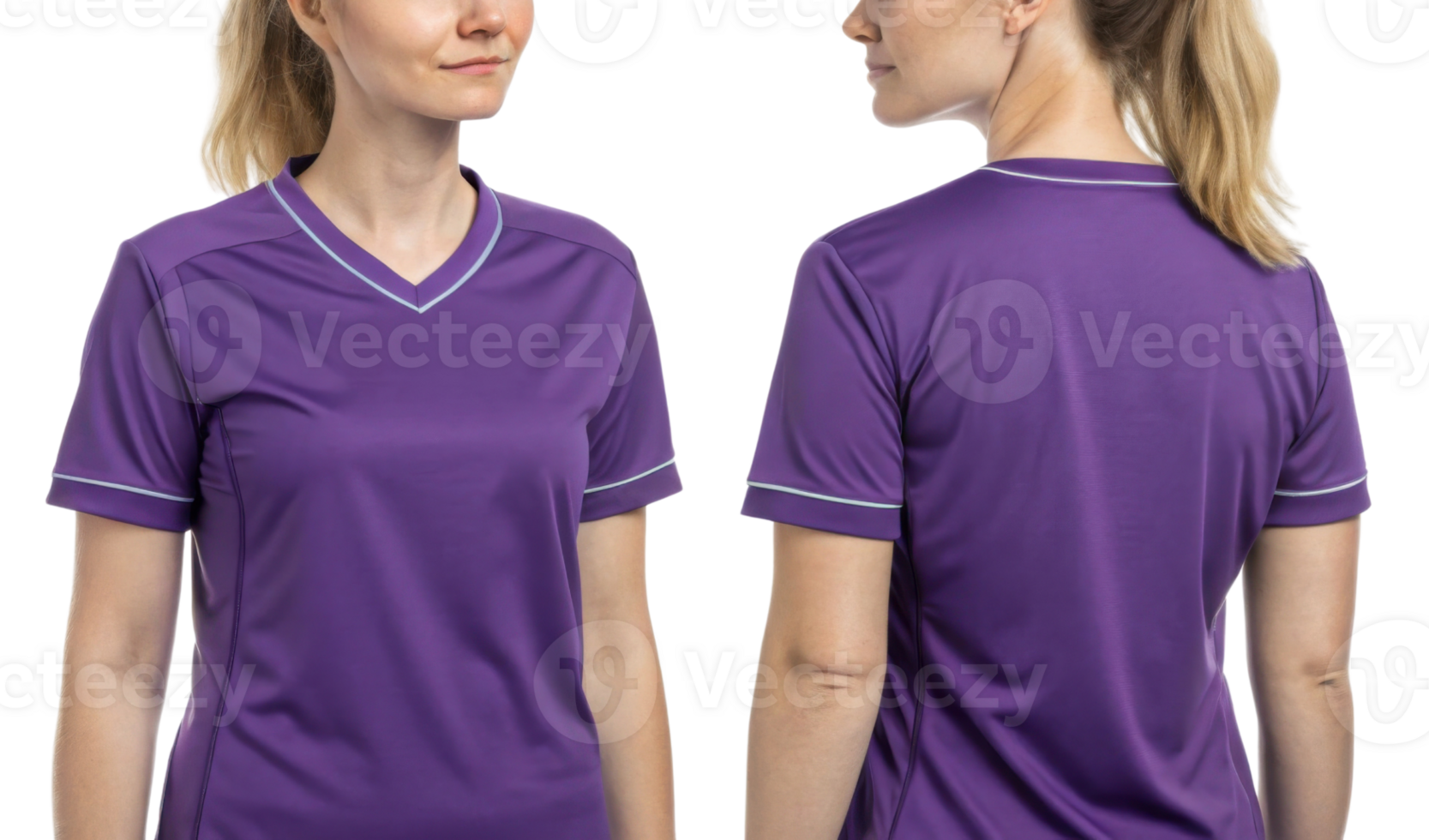 stylish soccer jersey mockup featuring vibrant purple design, perfect for showcasing athletic wear in dynamic setting png