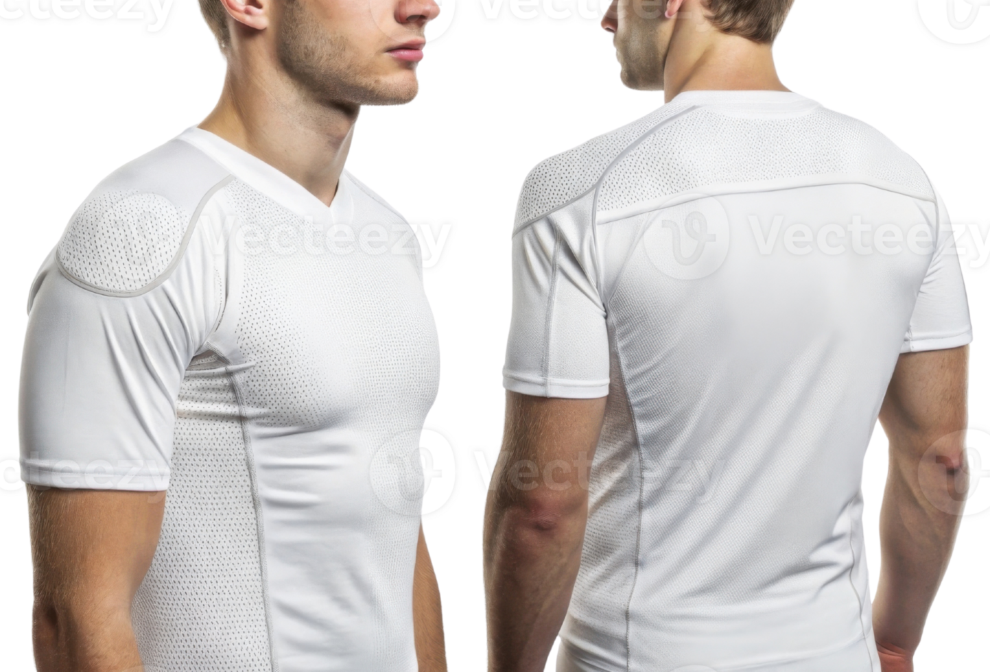 sleek soccer jersey mockup showcases modern design with breathable fabric and fitted silhouette perfect for athletes png
