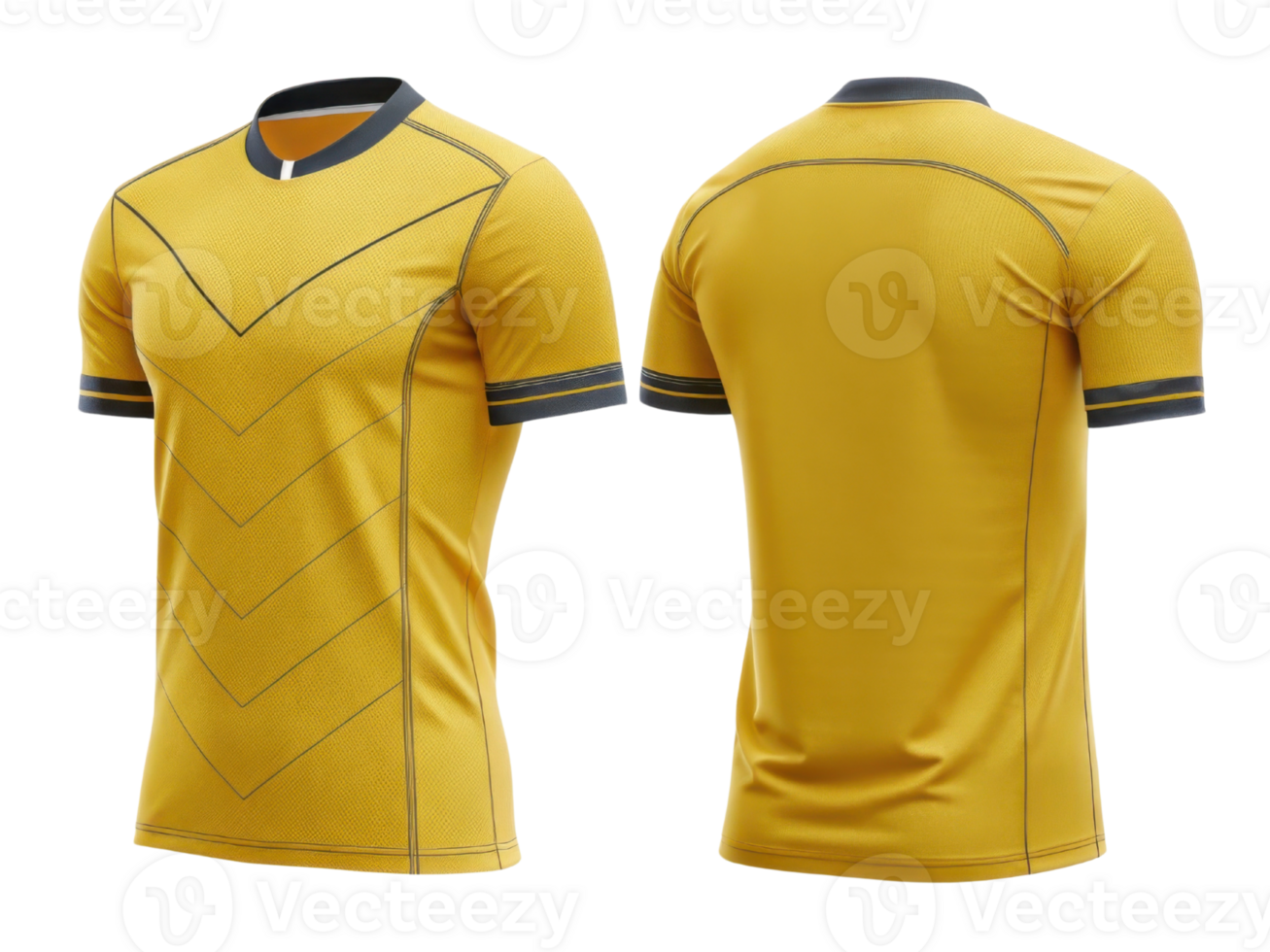 vibrant soccer jersey mockup featuring sleek design and bold chevron patterns, perfect for showcasing team spirit and style png
