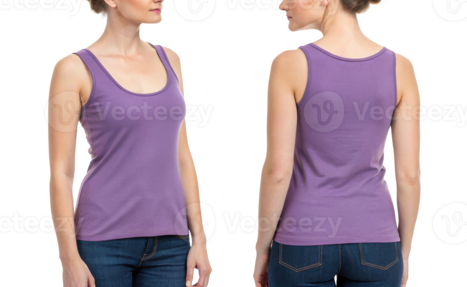 stylish tank top mockup showcasing versatile design perfect for casual wear and layering options png