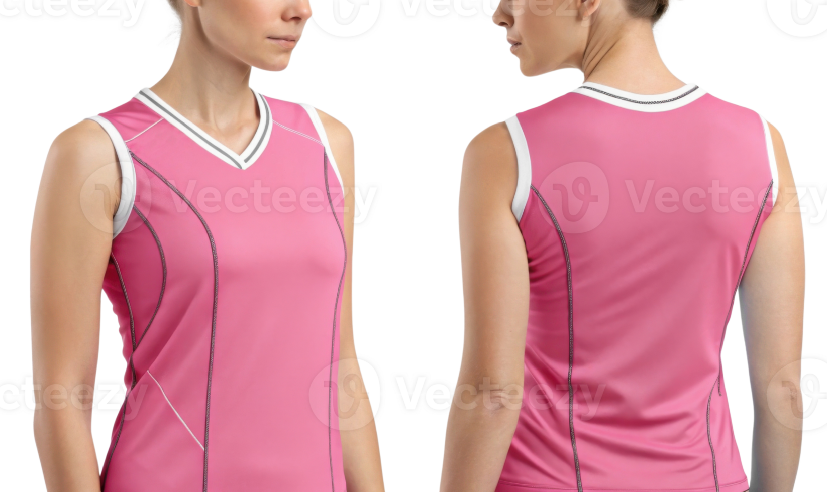 stylish pink volleyball jersey template designed for athletes, showcasing sleek fit and modern design that enhances performance and comfort png