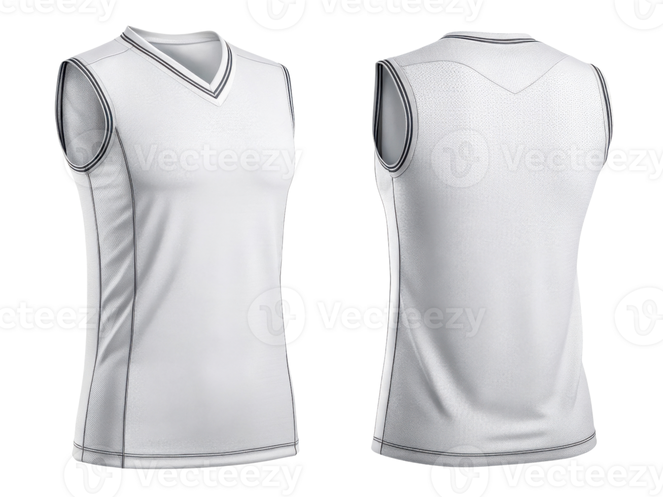 sleek volleyball jersey template designed for athletes, showcasing modern sleeveless style perfect for performance and comfort png