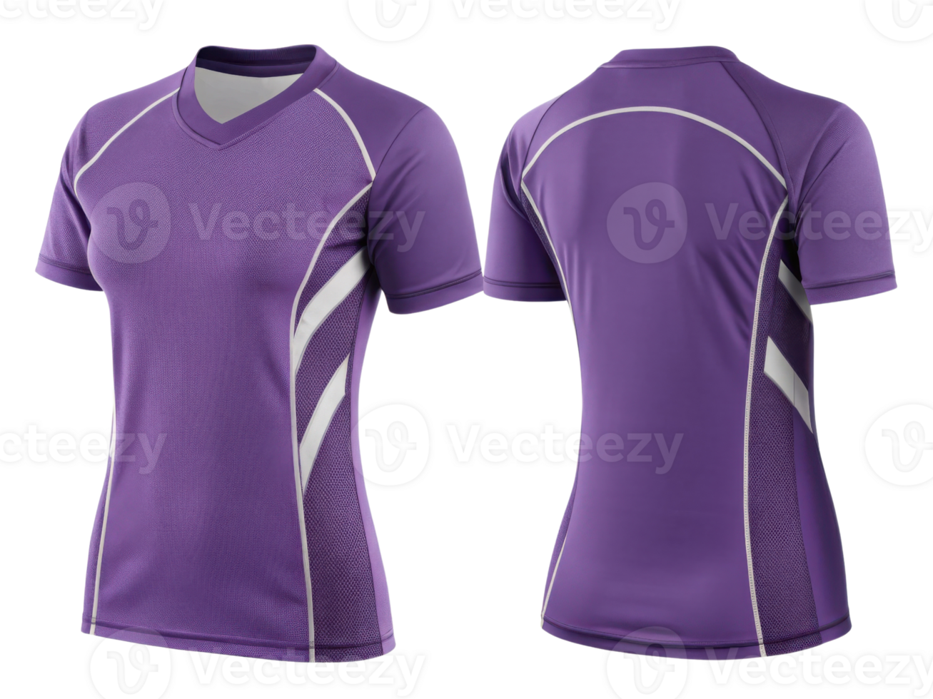 stylish purple volleyball jersey template designed for athletes, featuring breathable fabric and modern fit for optimal performance png