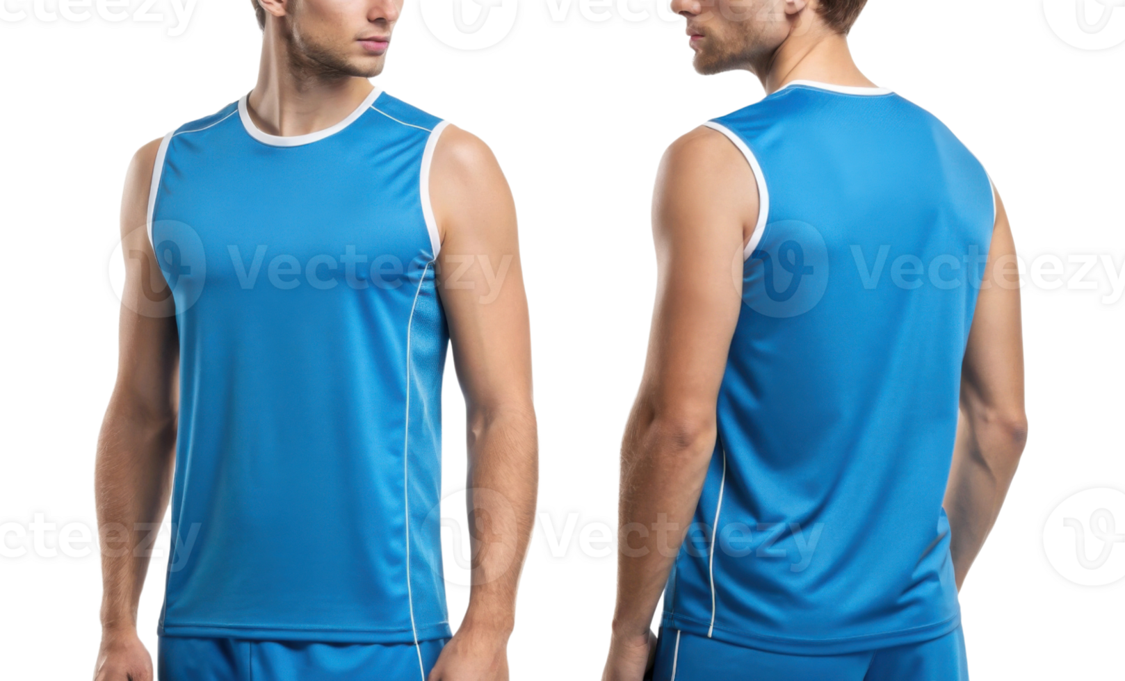 stylish blue jersey designed for volleyball players, featuring sleek template that enhances performance and comfort during games png