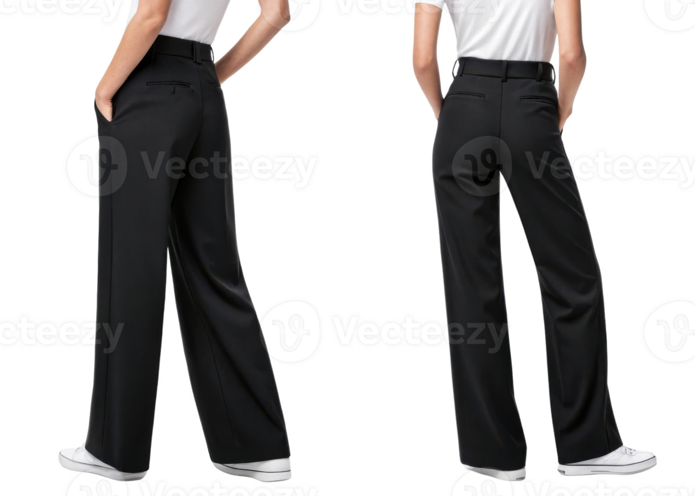 Stylish pants mockup showcasing modern design with comfortable fit perfect for casual or formal occasions png