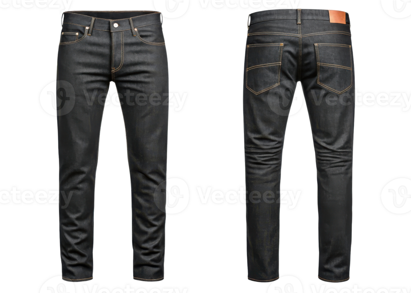 Stylish pants mockup showcasing modern design with sleek fit and detailed stitching, perfect for fashion presentations png