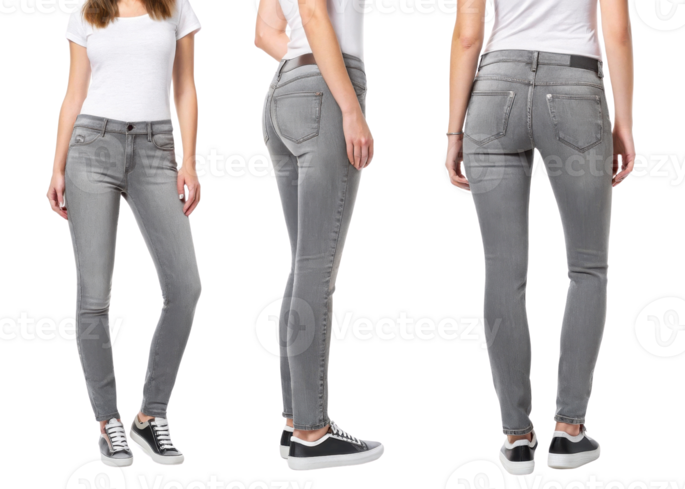 Stylish gray pants mockup showcasing modern fit and versatile design perfect for casual wear and everyday comfort png