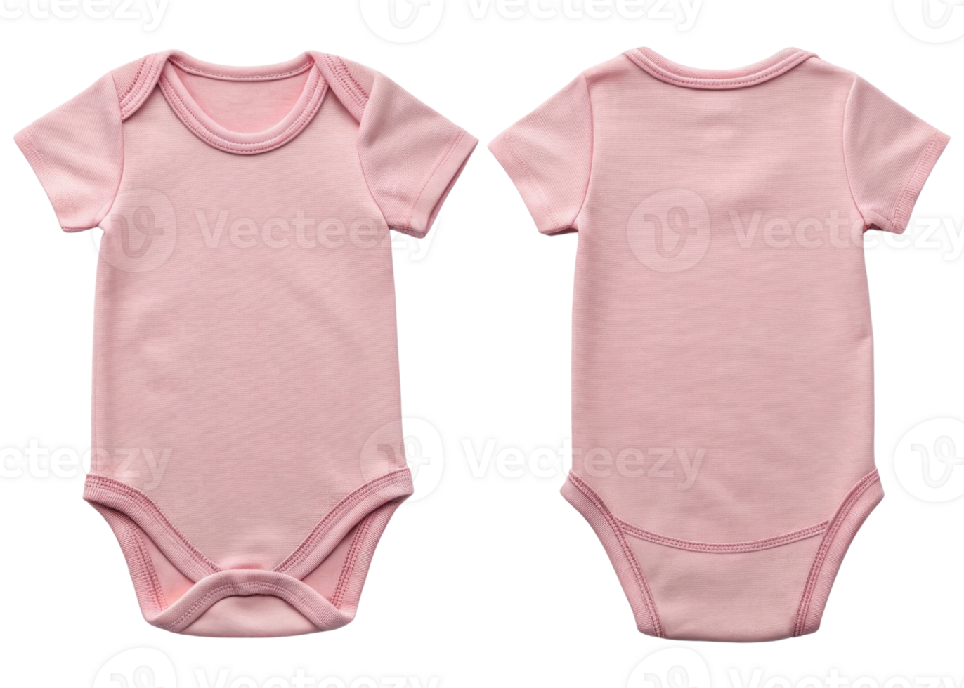 soft pink baby bodysuit mockup showcases simple yet adorable design perfect for infants. Ideal for showcasing clothing designs png