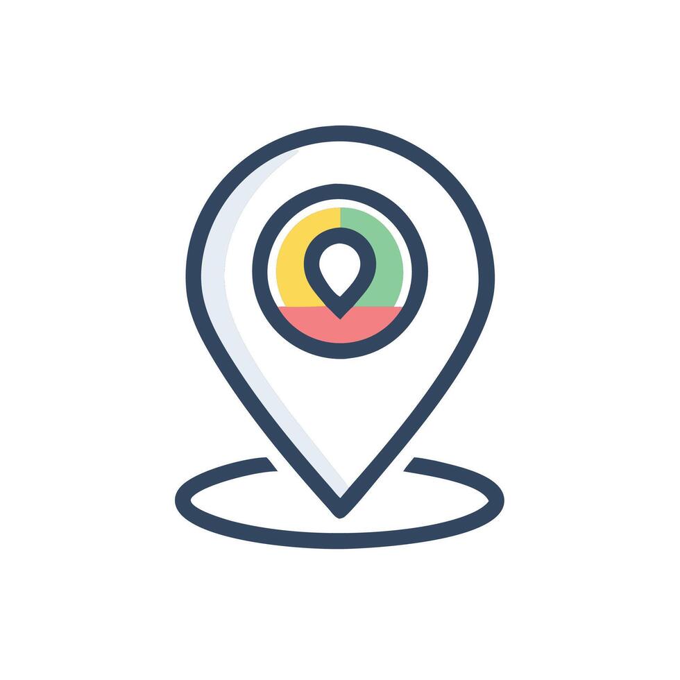 Location marker icon, location marker, location pin, location pin icon, location pin, location pin vector