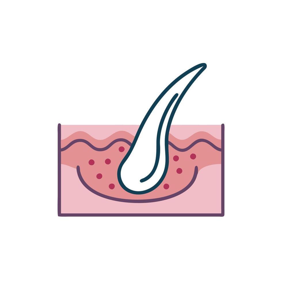 A skin care product with a toothbrush vector