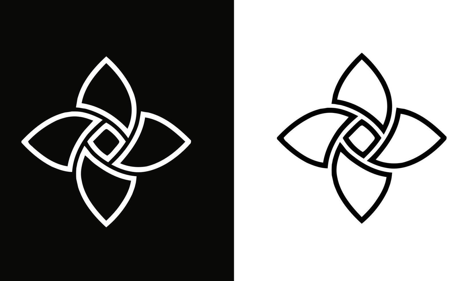 an arrow logo design vector