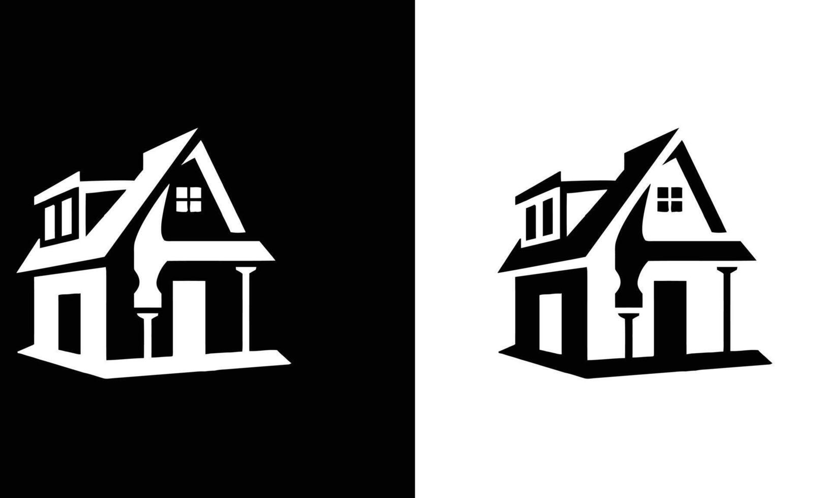 construction logo design vector