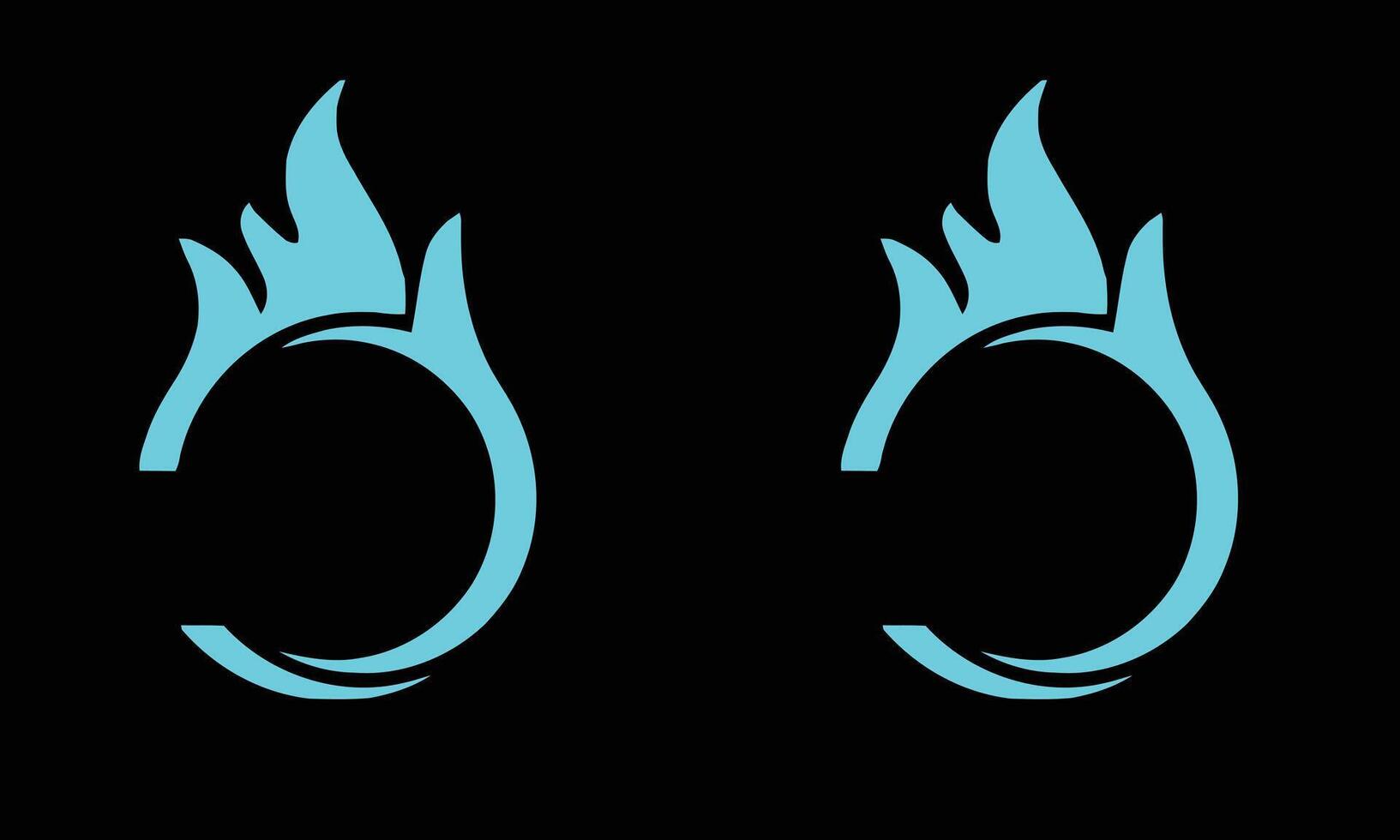 illustration of a fire vector