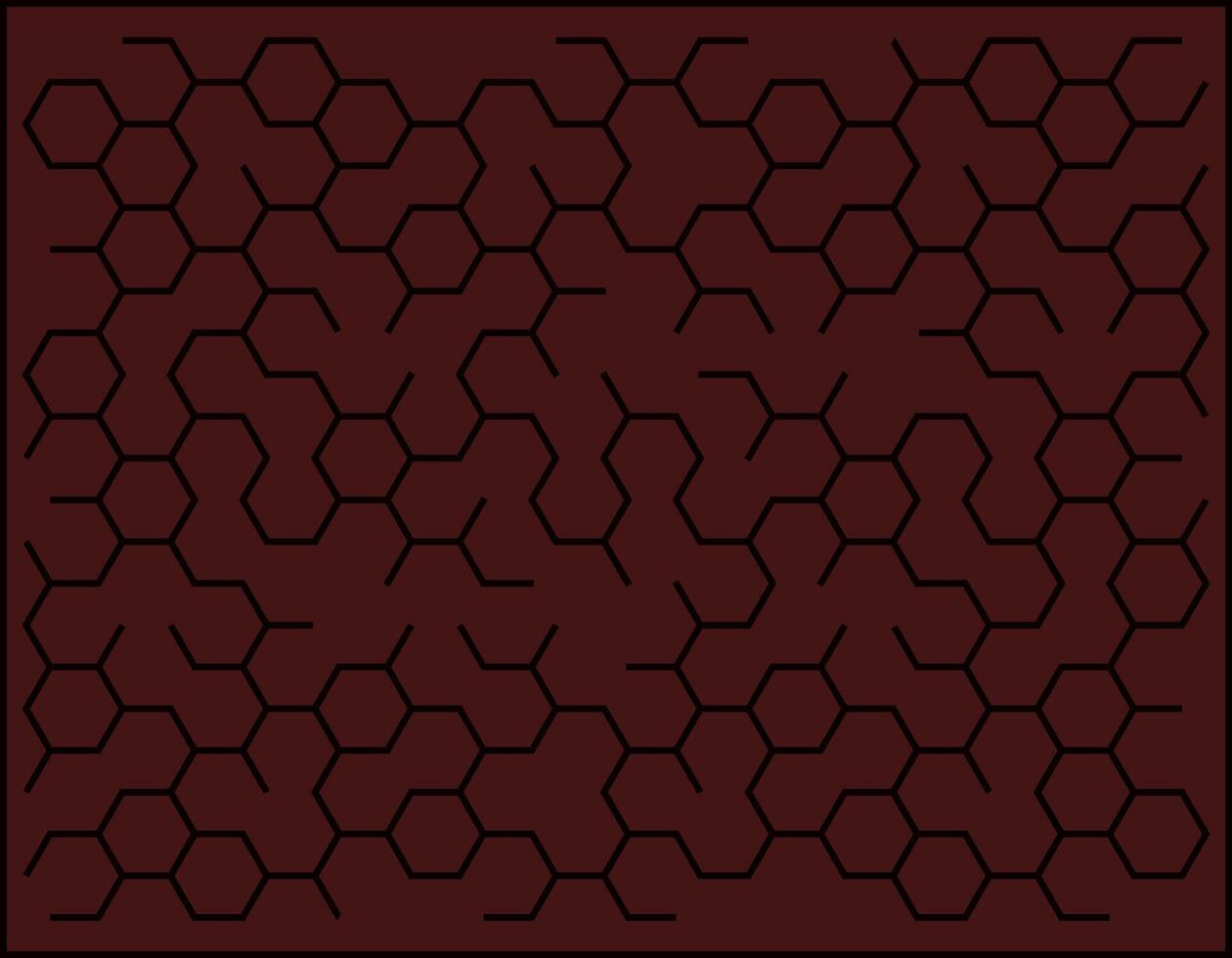 Honeycomb background. Geometric shapes. Simple shapes on a dark background. vector