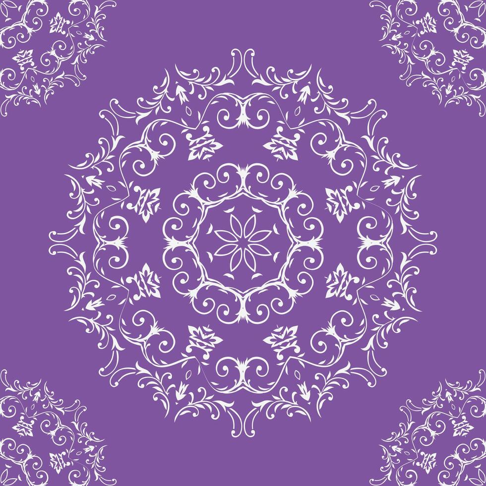 Damask Styles Native Patterns Filipino Traditional Pattern Folk Embroidery, Aztec Ornament Print. Design for Carpet, Wallpaper, Clothing, Wrapping, Fabric vector