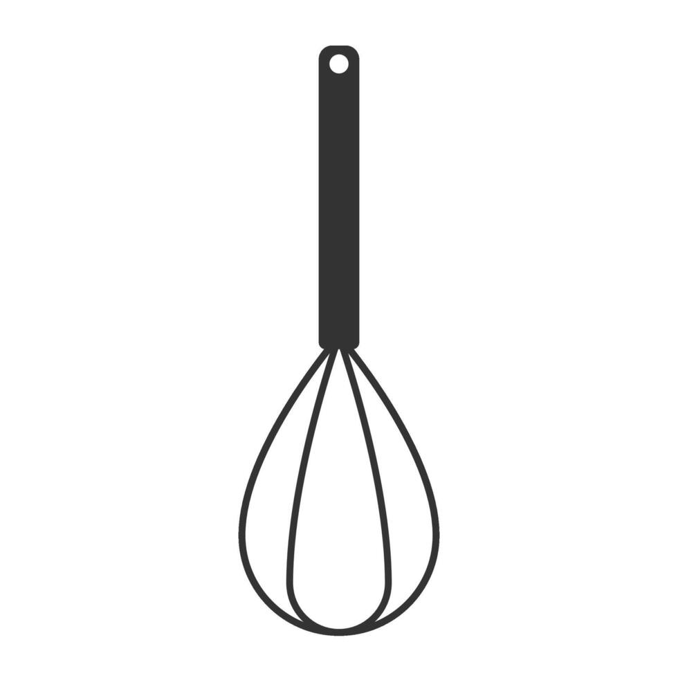 Hand blender icon on white background. vector