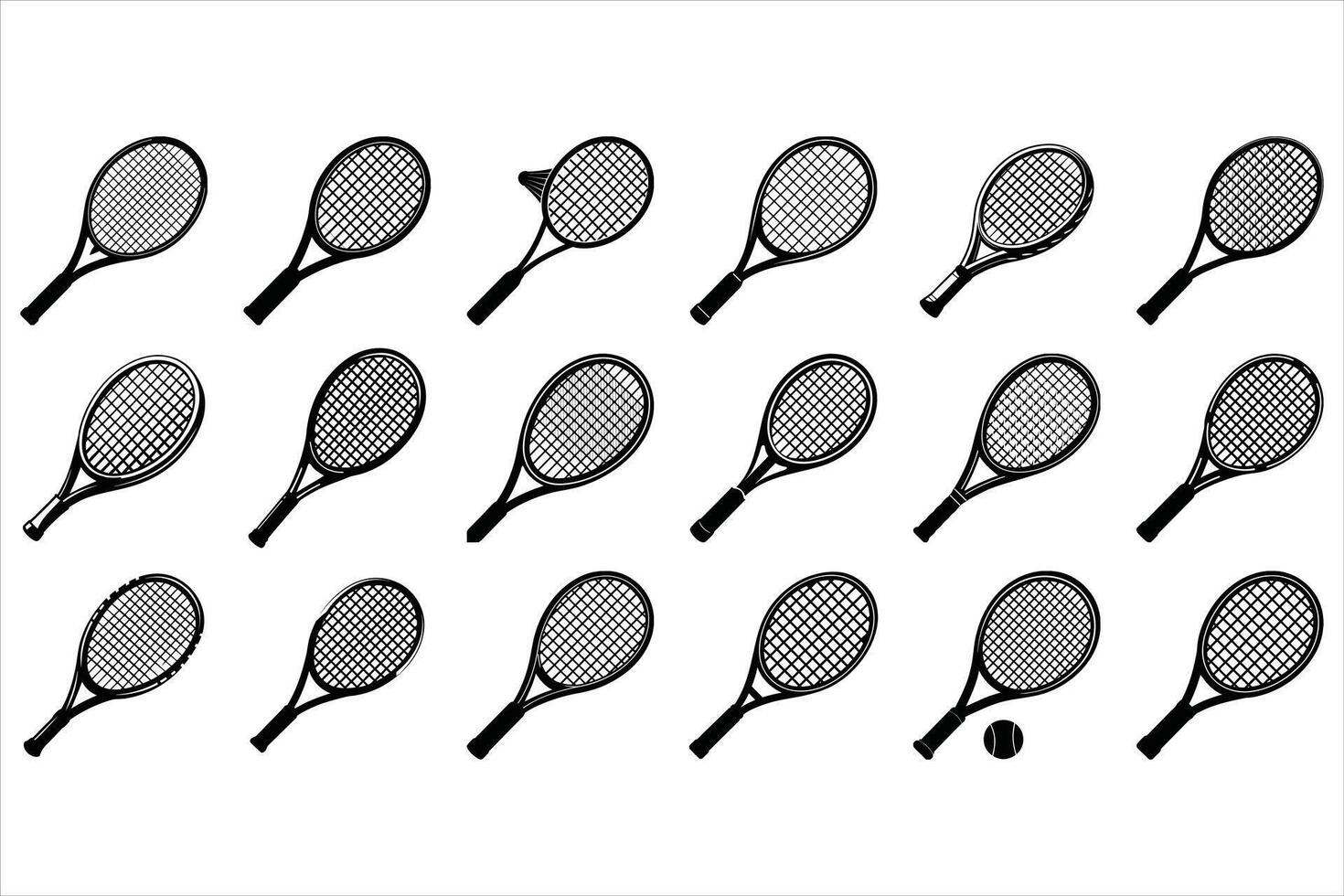 The Best Tennis Racket for Beginners vector