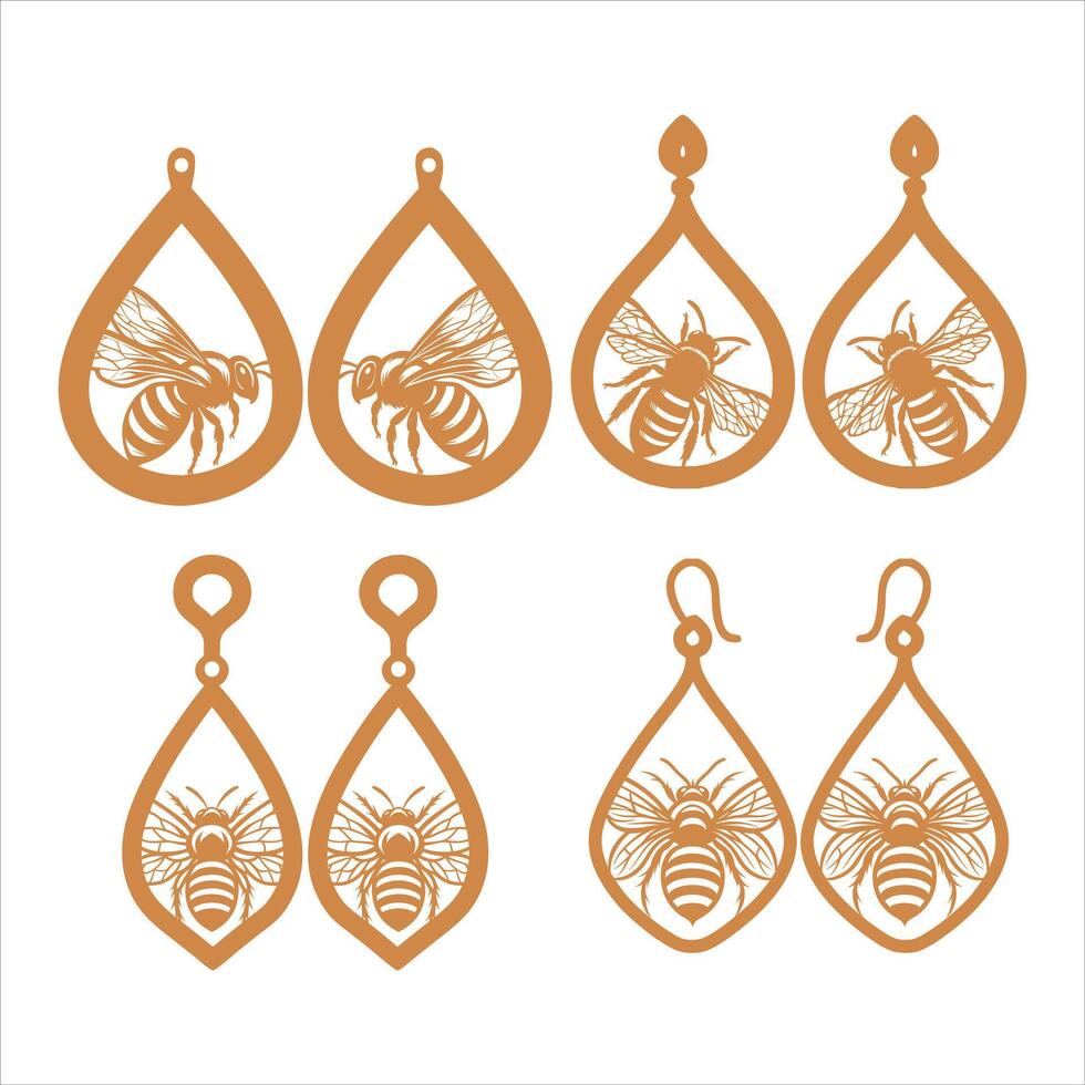 The Symbolism of Bumble Bees in Jewelry Design vector