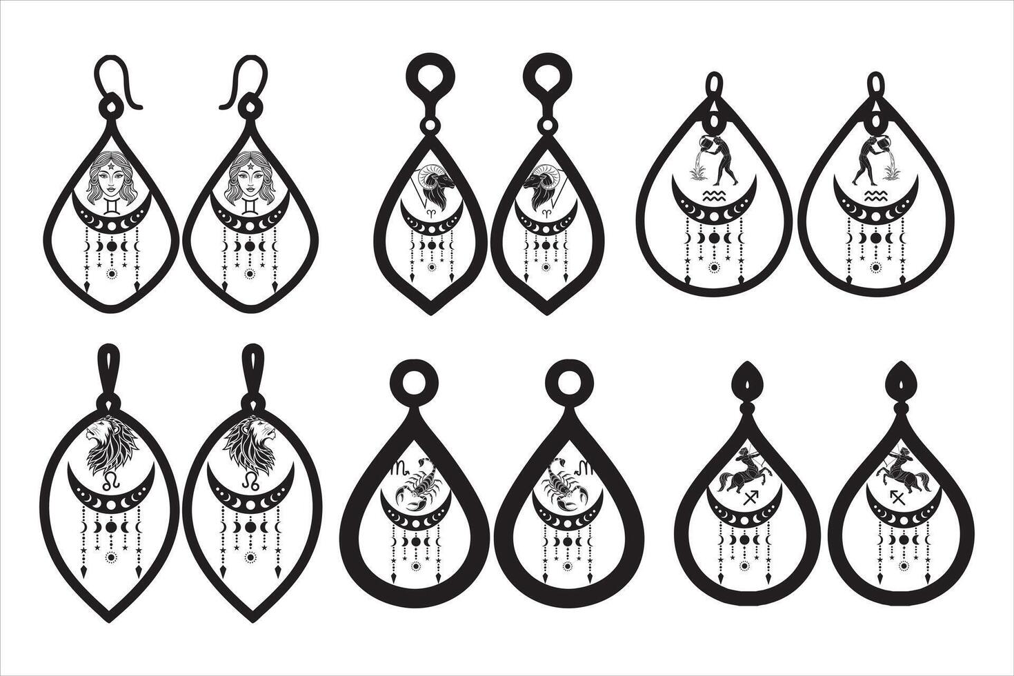 Why Zodiac Sign Earrings Make Meaningful Gifts vector