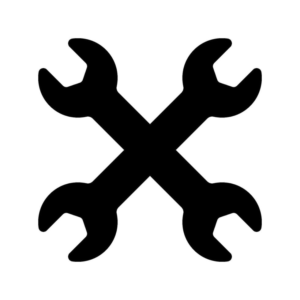 Wrench icons symbol simpe design vector