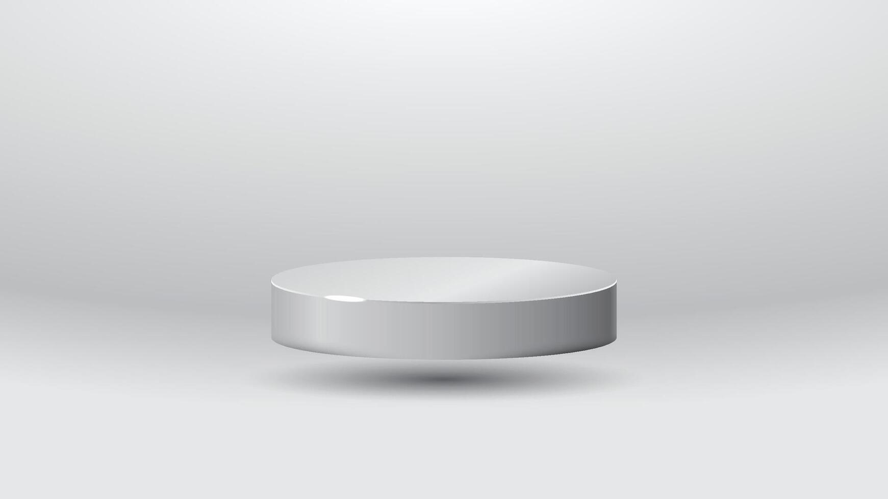 Flying White podium elegant background of luxury empty presentation studio product decoration golden pedestal vector