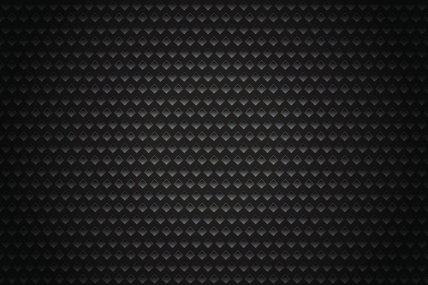 Horizontal elegant black gradient diamond shape for pattern and background. stock illustration vector