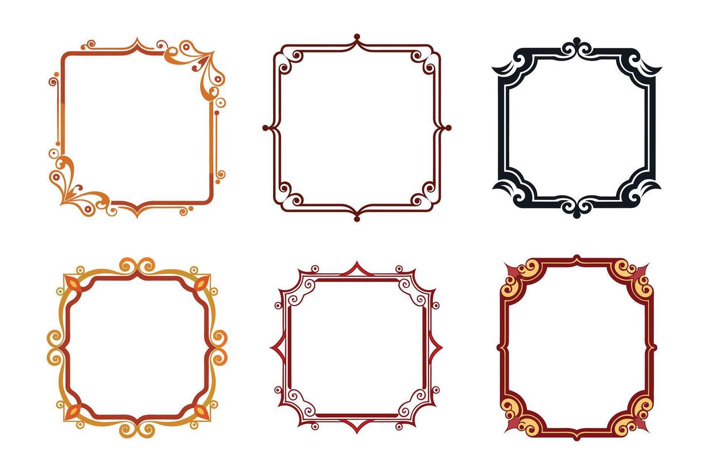 House Icon Set, Minimalist Style Homes, Various Designs, Black Outline, Transparent BG vector